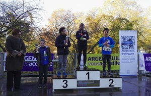 Cinq coupes en plus pour argenteuil 